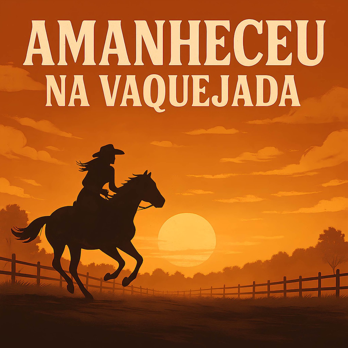 Amanheceu na Vaquejada - Single by Kali Santi album cover