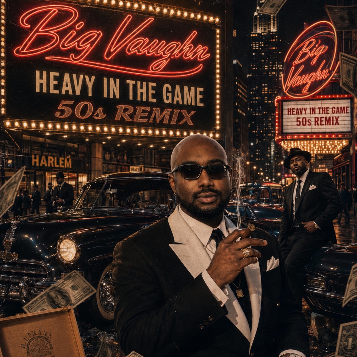 Heavy In The Game (50s Remix) - Single by Big Vaughn album cover
