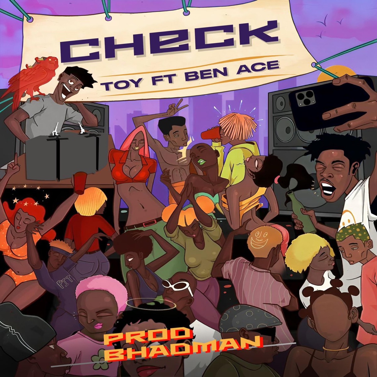 CHECK - Single by Toy & Ben Ace album cover