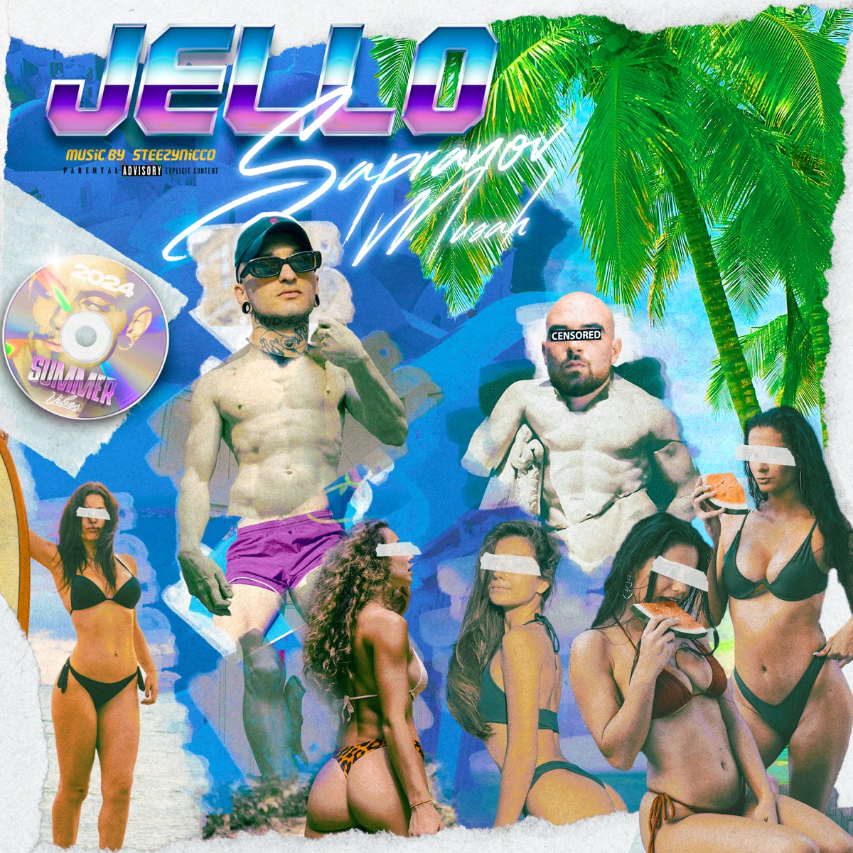 JELLO (feat. Godsquad) - Single by Sapranov, Musah & Steezynicco album cover