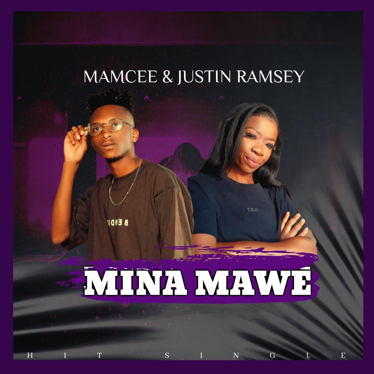MINA NAWE (feat. Justin Ramsey) - Single by Mamcee album cover