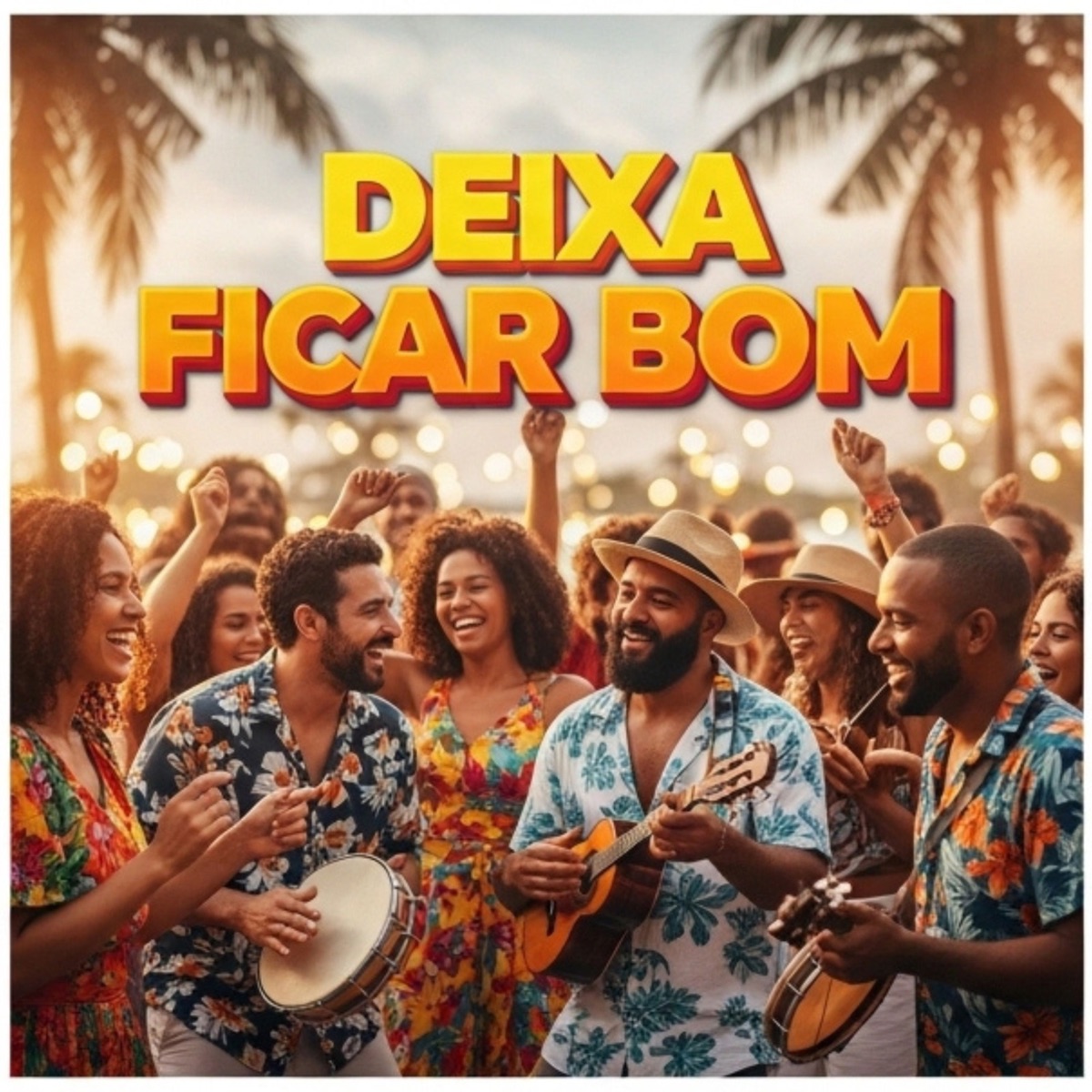 Deixa Ficar Bom - Single by Rubão album cover