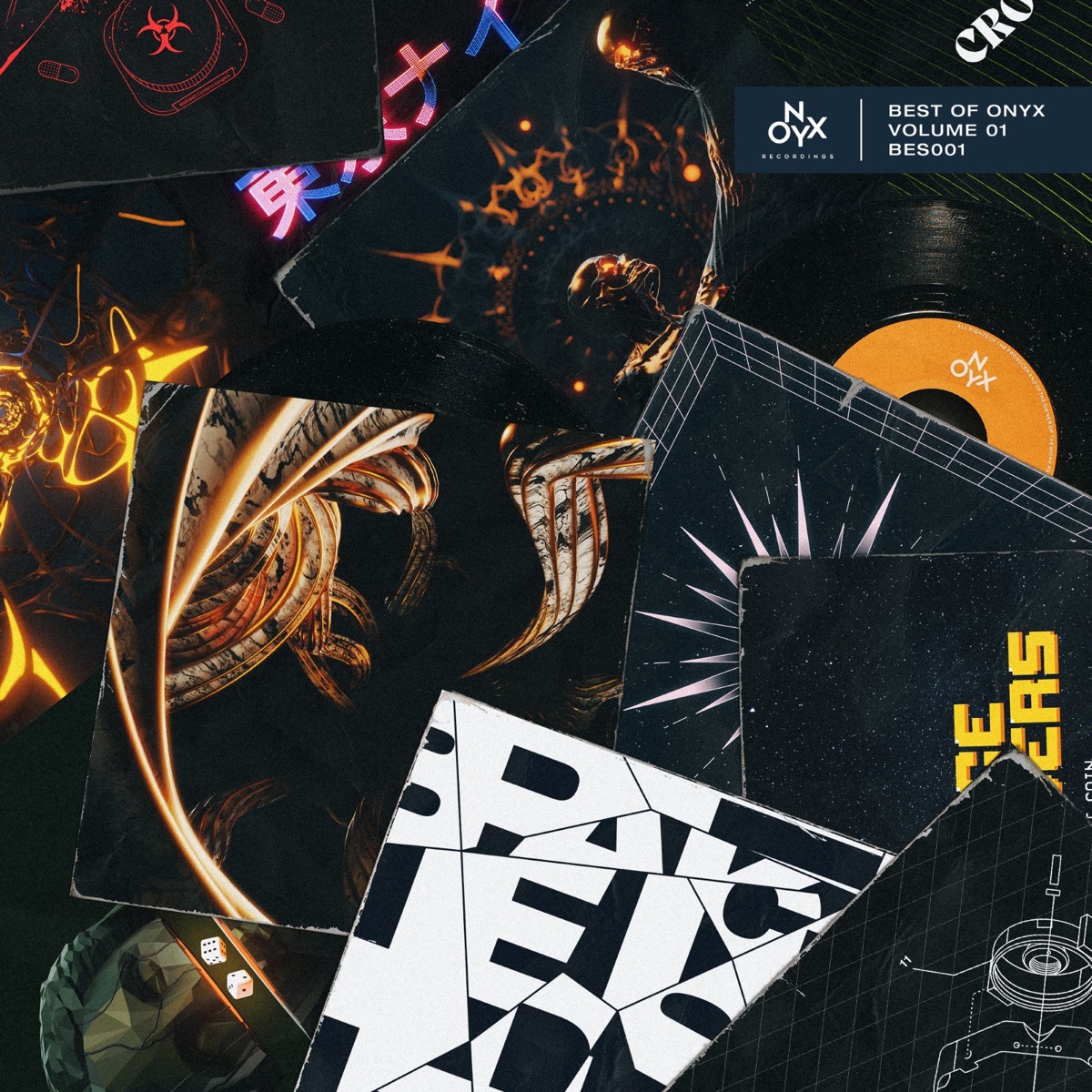 Best of Onyx: Two Year Anniversary by Hoax, Invert Era, Operate, Disrupta, AC13, T-Man, skantia, Waeys, Slay, Jam Thieves, Lavance, Rider Shafique, Muted Hue, DJ Gaw, Trex, 107, Kontakt, Thread, T95 & Duskee album cover