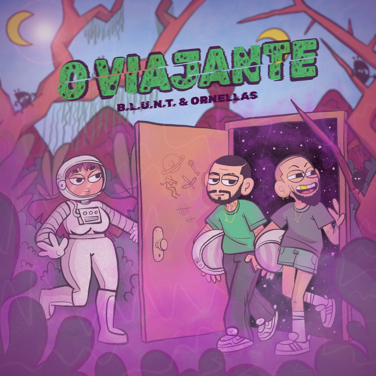 O Viajante - Single by B.L.U.N.T, Ornellas & CHVZ album cover