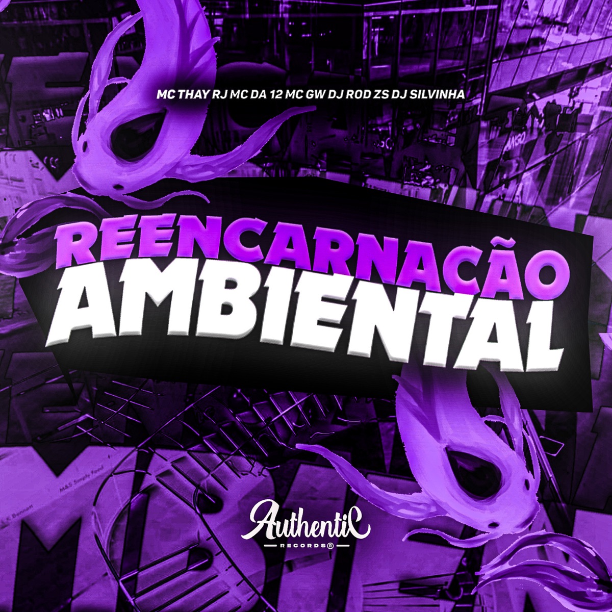 Reencarnação da Bruxaria (feat. MC DA 12, MC GW & Mc Thay RJ) - Single by DJ Rod zs & DJ SILVINHA album cover