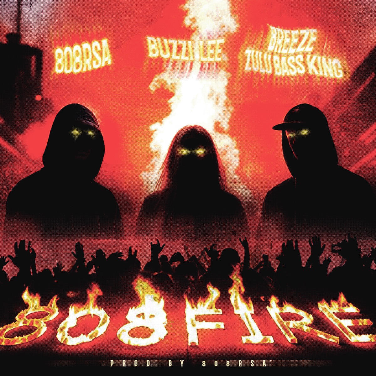 808 FIRE (feat. Buzzi Lee) - Single by Breeze Zulu Bass King & 808RSA album cover
