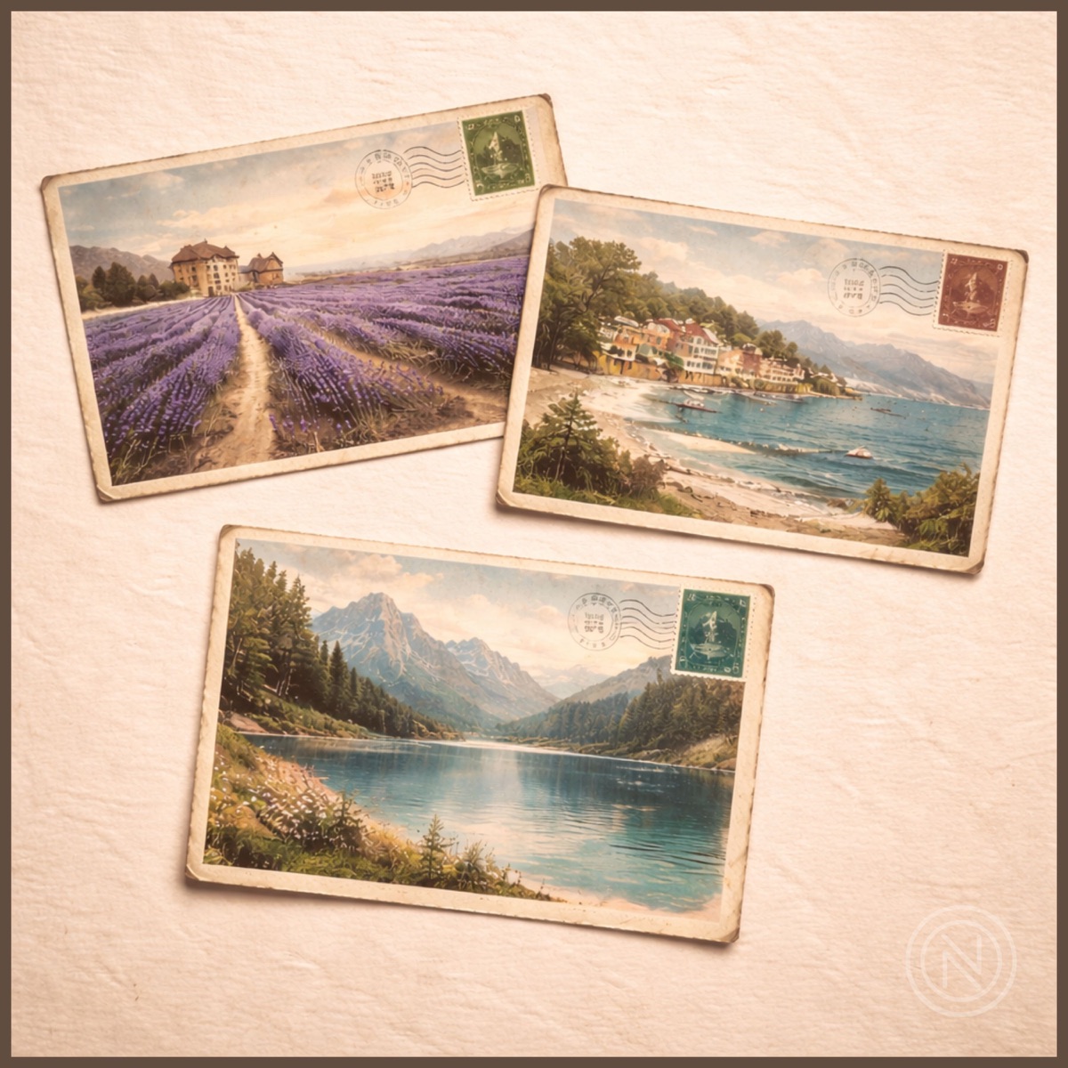 Postcards from Nature by Cameron Segal, Maxime Verdoni, A. Blomqvist & Eben Vogel album cover