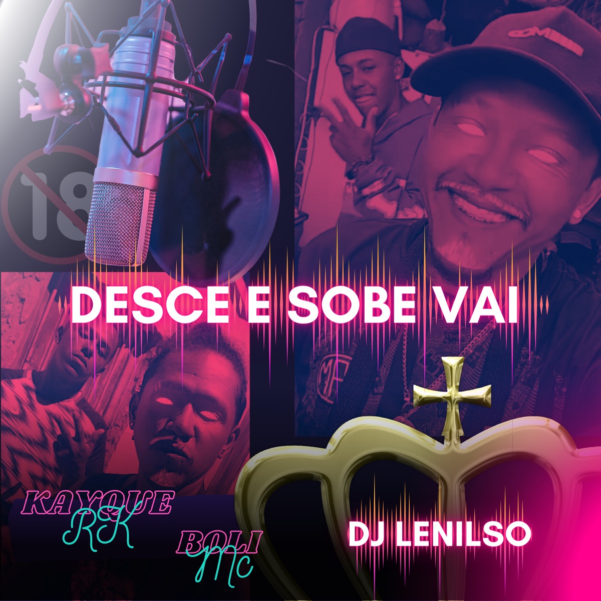 Desce e Sobe Vai - Single by Mc BoLi, Kayque RK & DJ Lenilso album cover