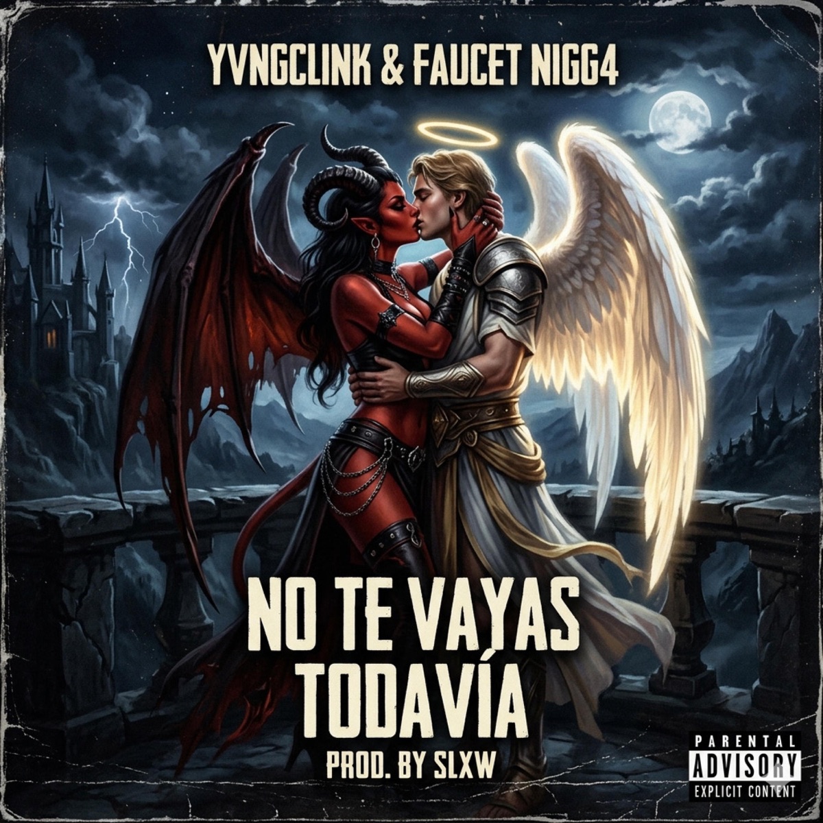 No te vayas todavía (feat. FAUCET NIGG4 & SLXW) - Single by Young Clink album cover