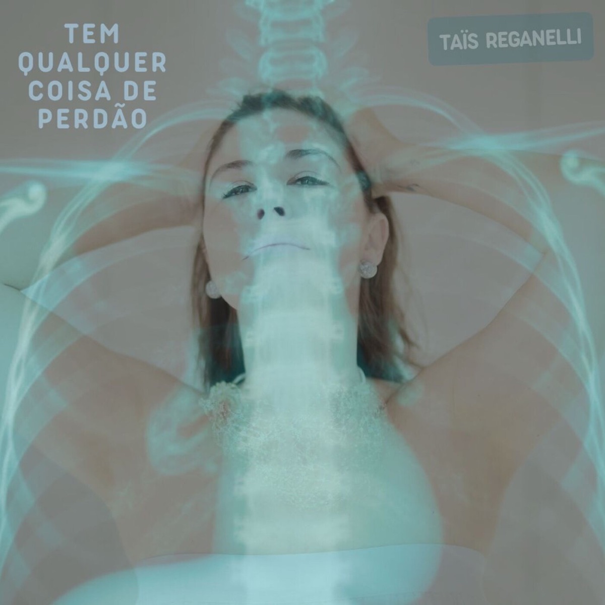 Tem qualquer coisa de perdão - Single by Taïs Reganelli album cover