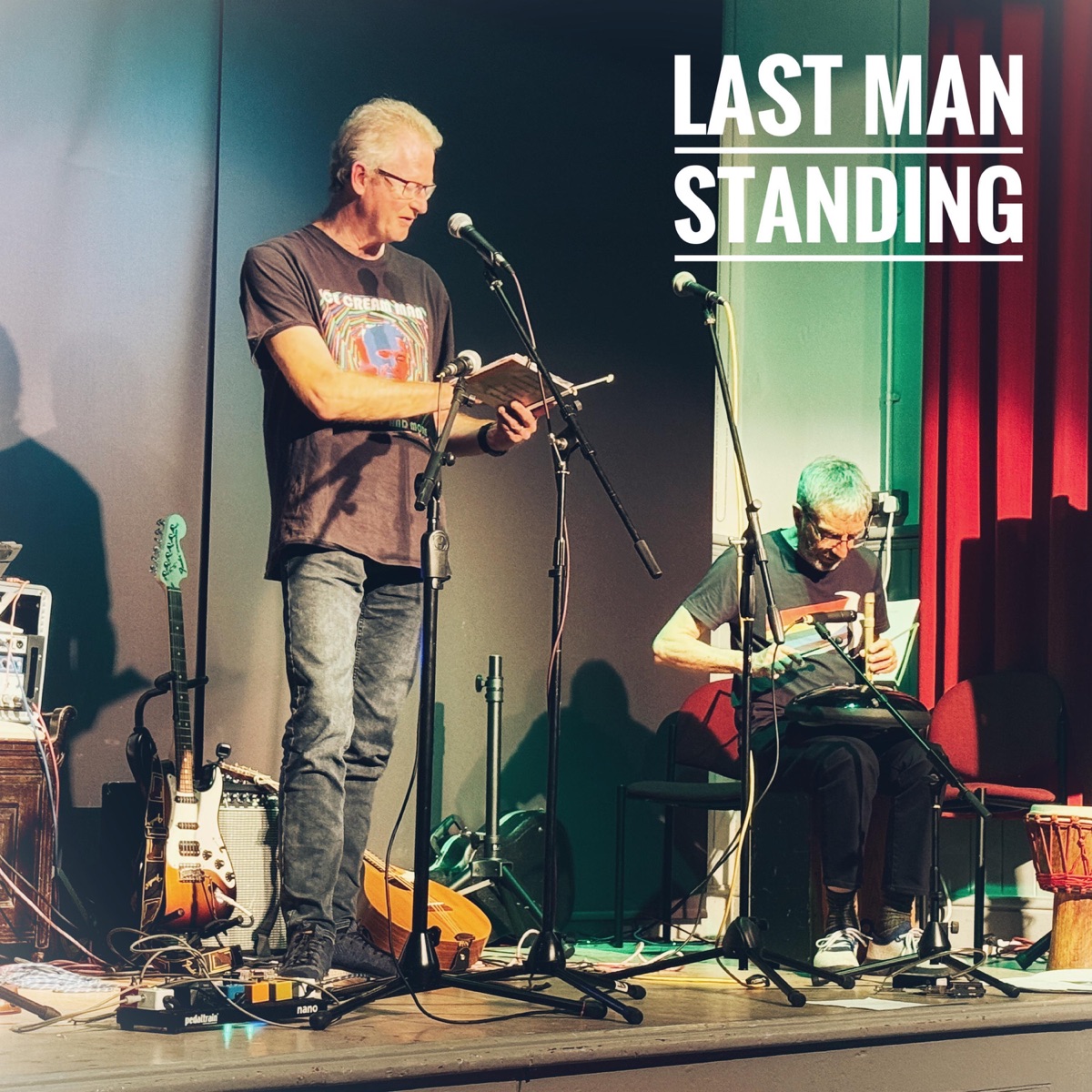Last Man Standing (feat. Dez Allenby) - Single by Captain Utopia and the lost children of the purple empire album cover