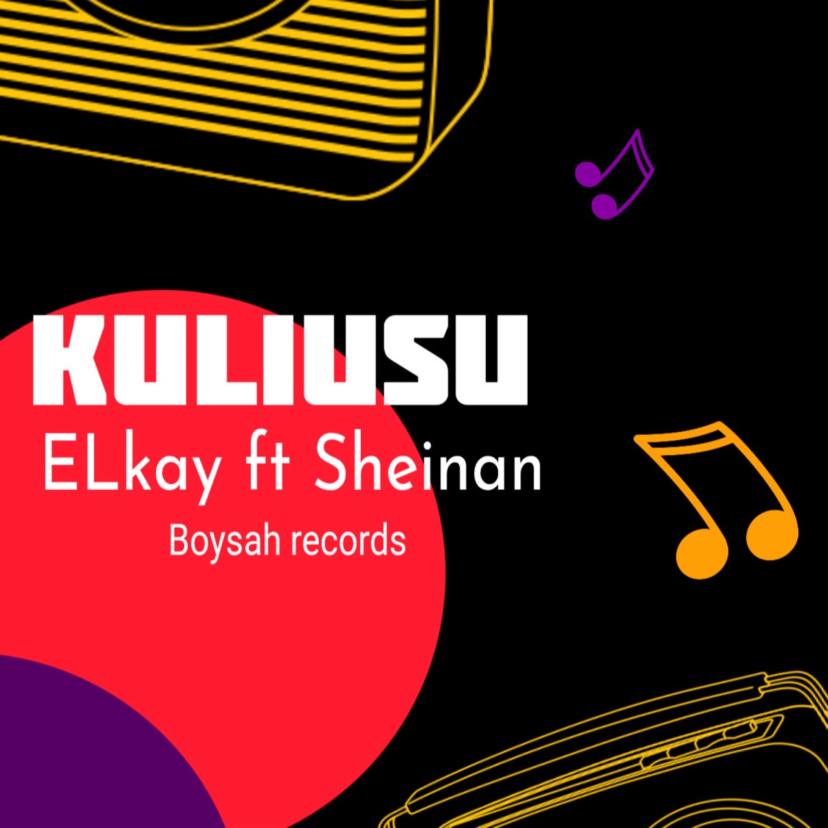 Kuliusu (feat. Sheinan) - Single by ELkay album cover
