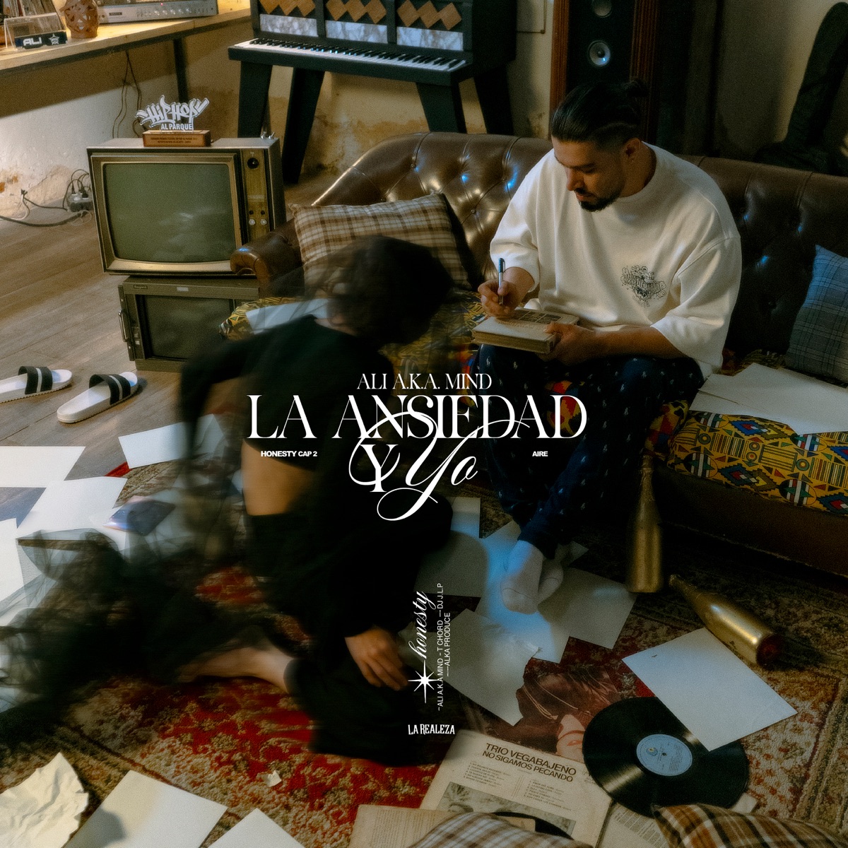 La Ansiedad y Yo (feat. Alka Produce) - Single by Ali Aka Mind, T-Chord & DJ JLP album cover