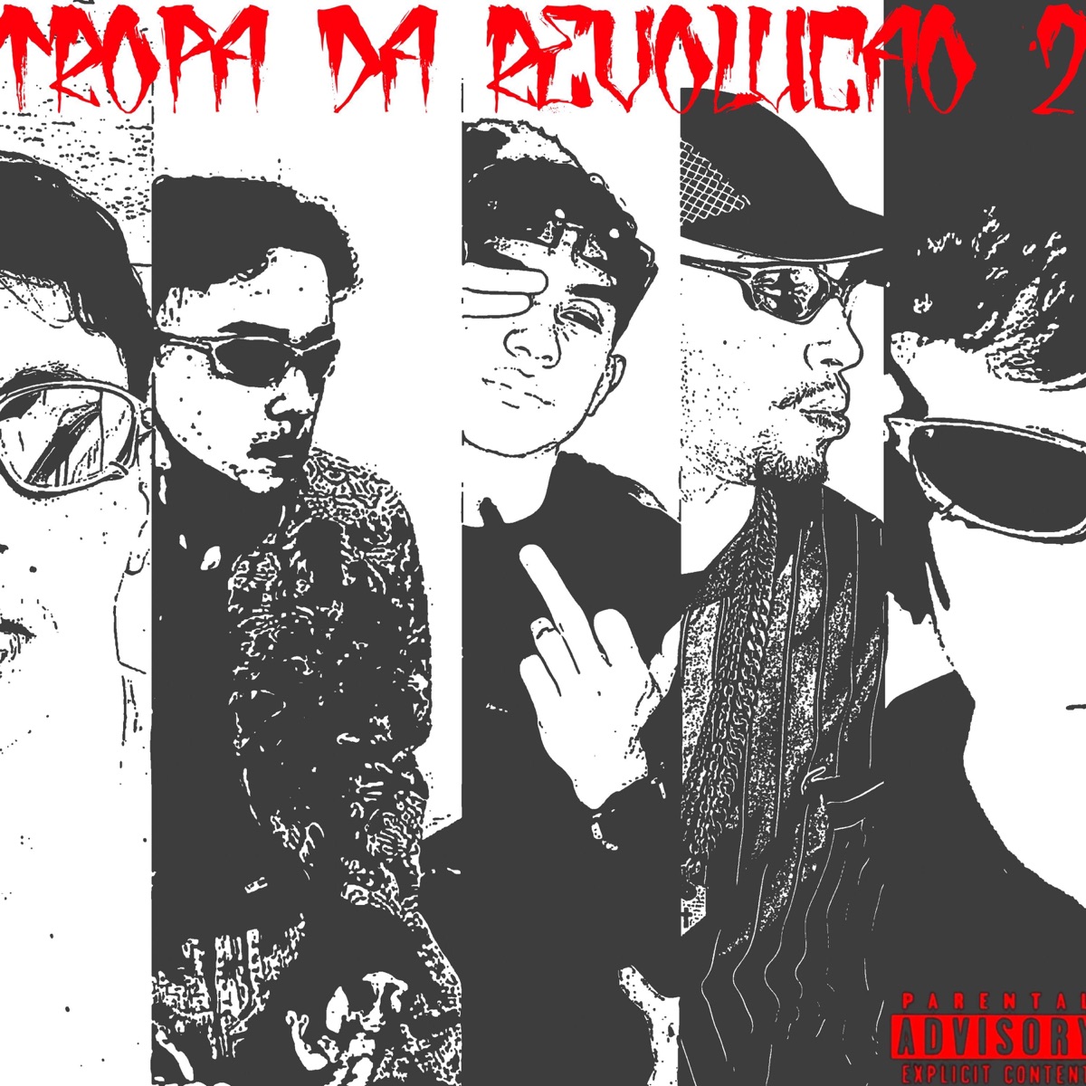Tropa da Revolução 2 (feat. Mc Tali, MC Gui da ZN, MC Deri & MC Dup) - Single by PH7 album cover
