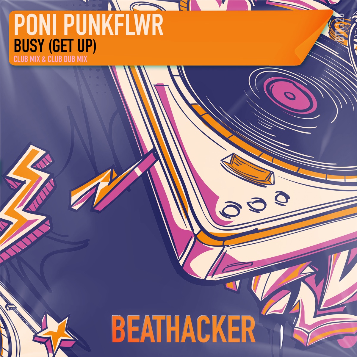Busy (Get Up) - Single by Poni PunkFlwr album cover