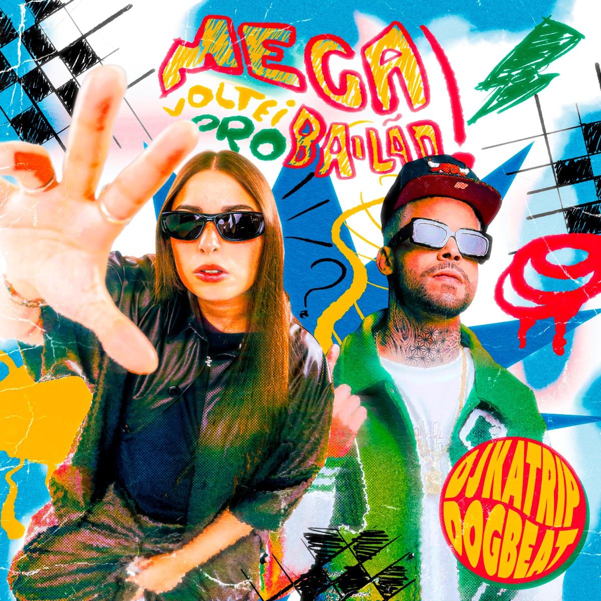 Mega Voltei pro Bailão - Single by DJ Katrip & DogBeat album cover
