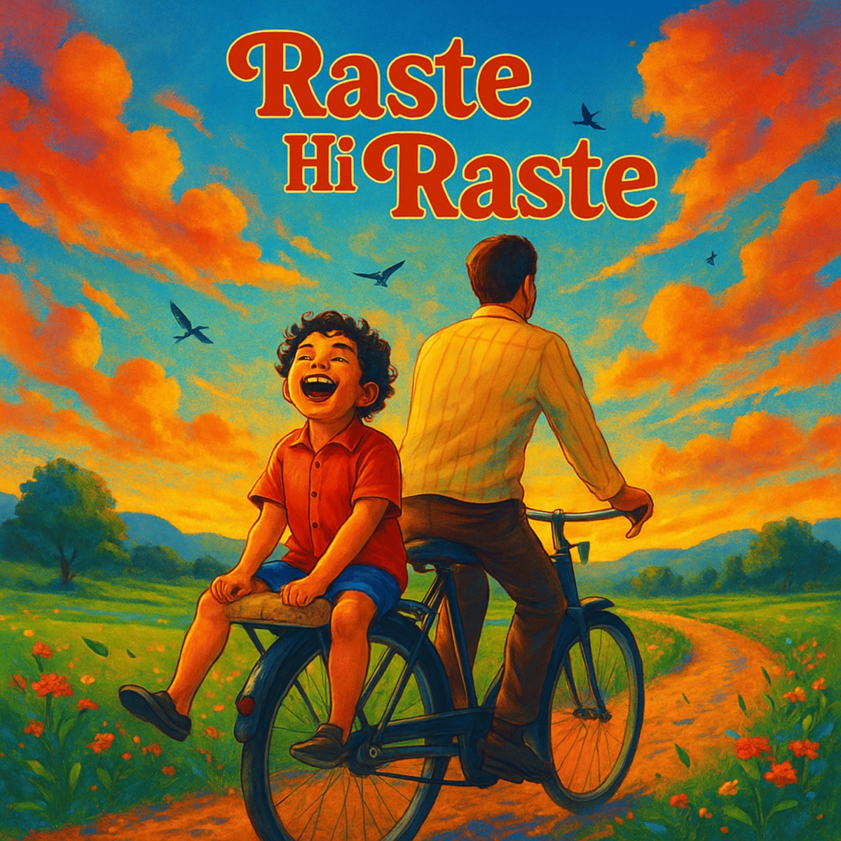 Raste Hi Raste - Single by Prashant Marathe album cover