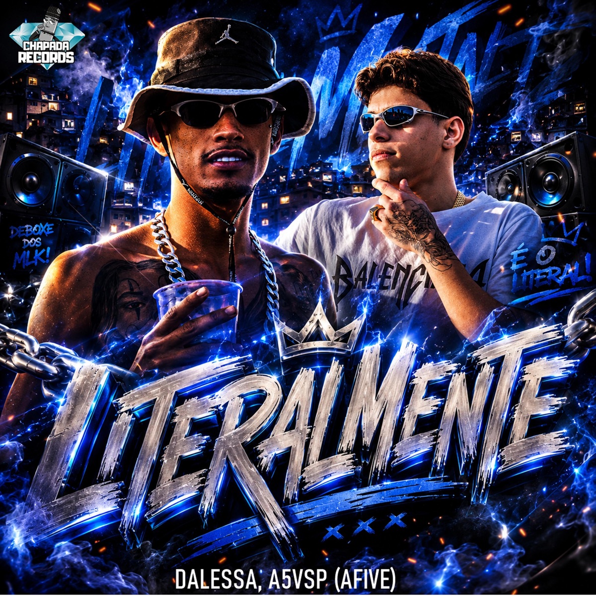 Literalmente - Single by Dalessa, A5vsp & AFive album cover