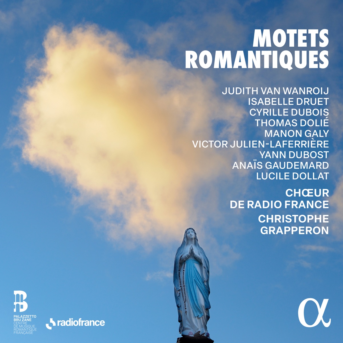 Motets romantiques by Choeur de Radio France & Christophe Grapperon album cover