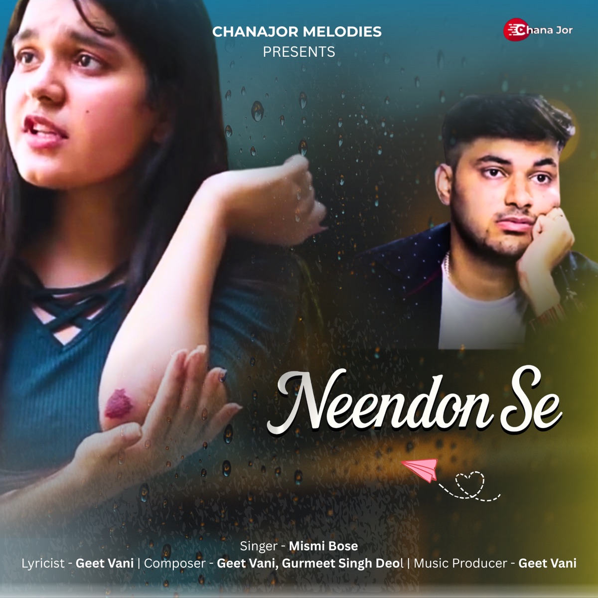 Neendon Se - Single by Mismi Bose, GeEt Vani & Gurmeet Singh Deol album cover