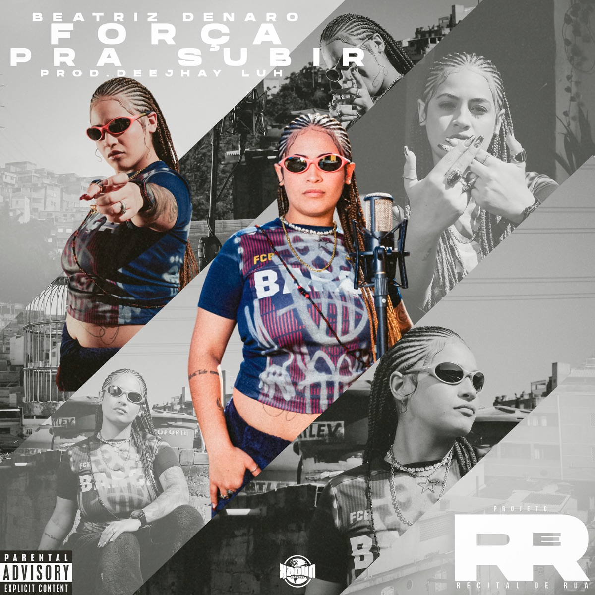 Força Pra Subir - Single by Beatriz Denaro & DeejhaY Luh album cover
