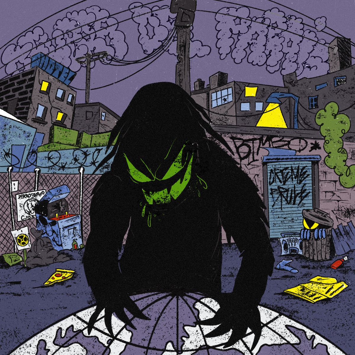 Afuera del paraíso - Single by Spicy D album cover