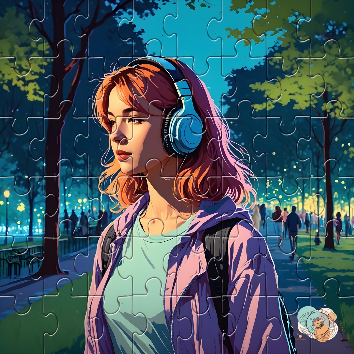 Puzzles by Grungik & Lost Tribe Music album cover