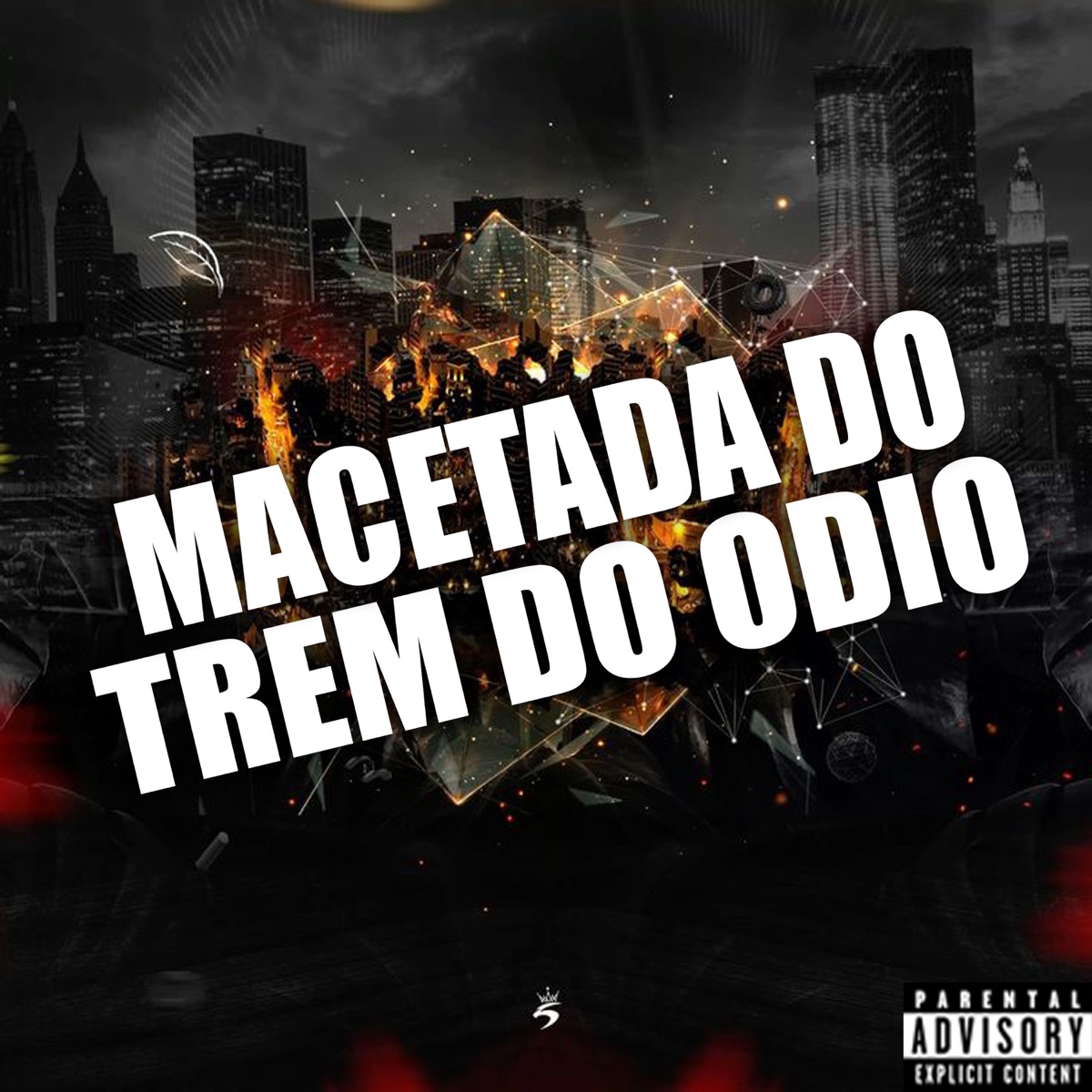 Macetada Do Trem Do Odio - Single by dj 2c & Mc Rd album cover
