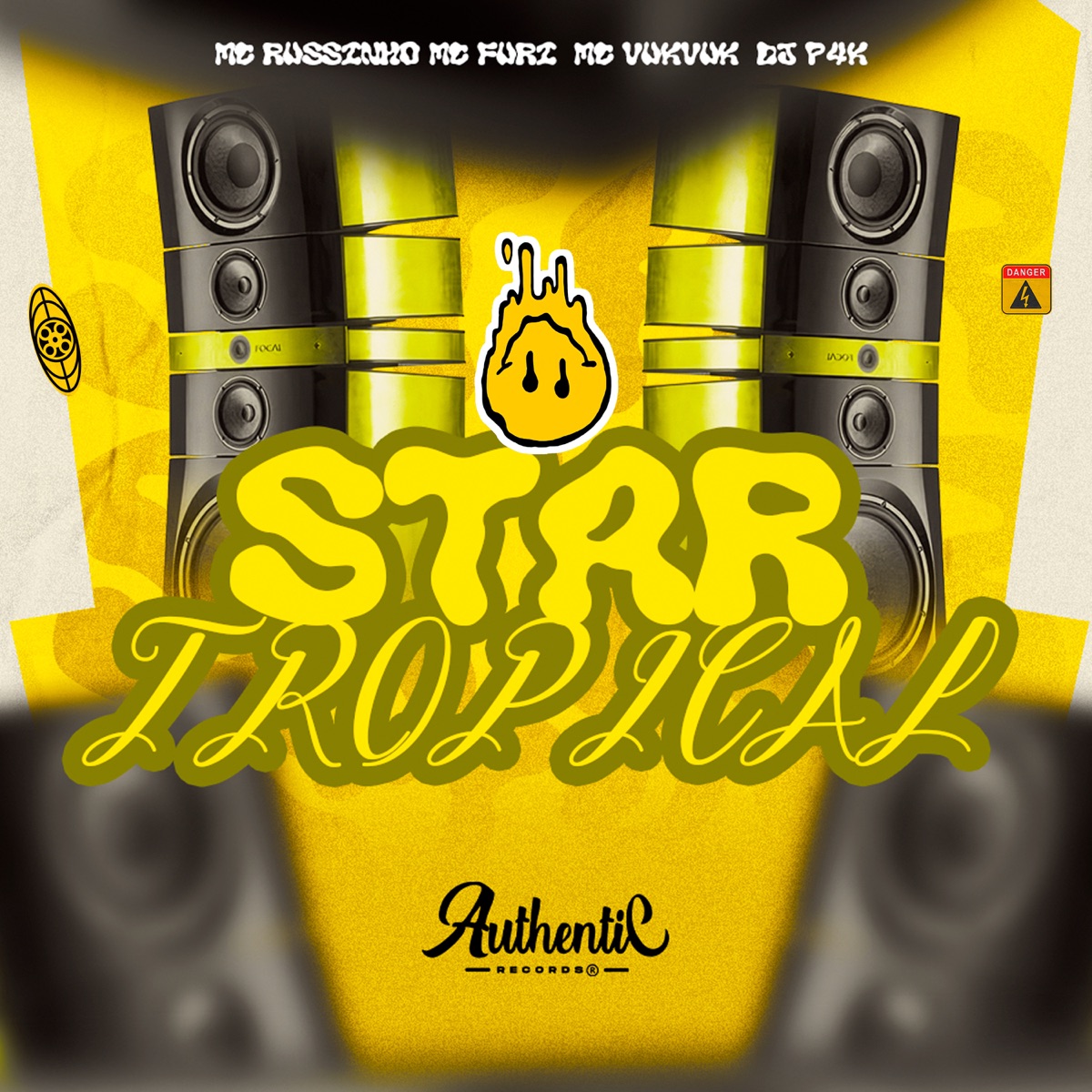 Star Tropical (feat. Mc Vuk Vuk, Mc Russinho & MC FURI) - Single by DJ P4K album cover