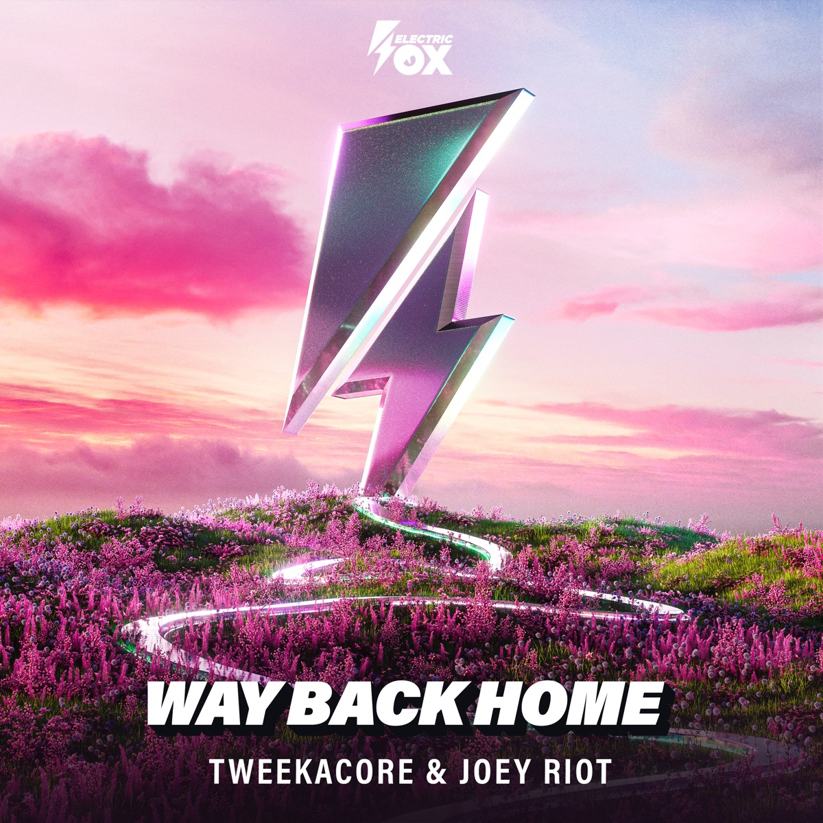 Way Back Home - Single by Tweekacore & Joey Riot album cover