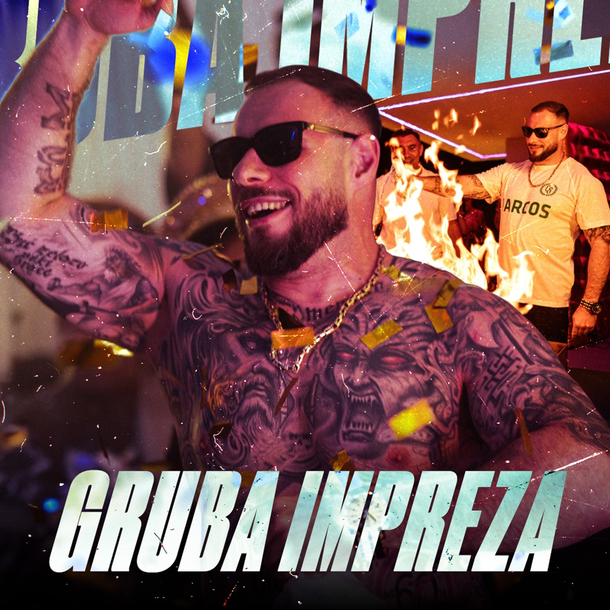 GRUBA IMPREZA - Single by Bonus RPK & WOWO album cover