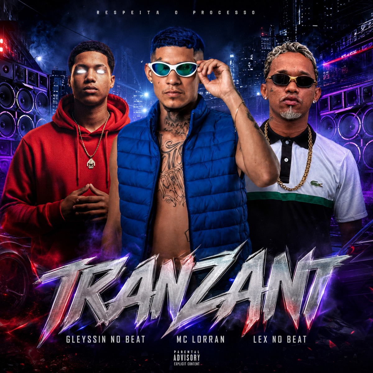 TRANZANT - Single by Gleyssin No Beat, Mc Lorran & Lex No Beat album cover