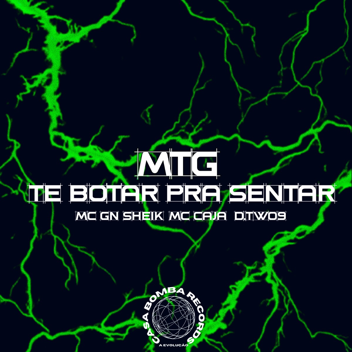 MTG Te Botar pra Sentar - Single by D.TW09, MC GN SHEIK & MC Caja album cover