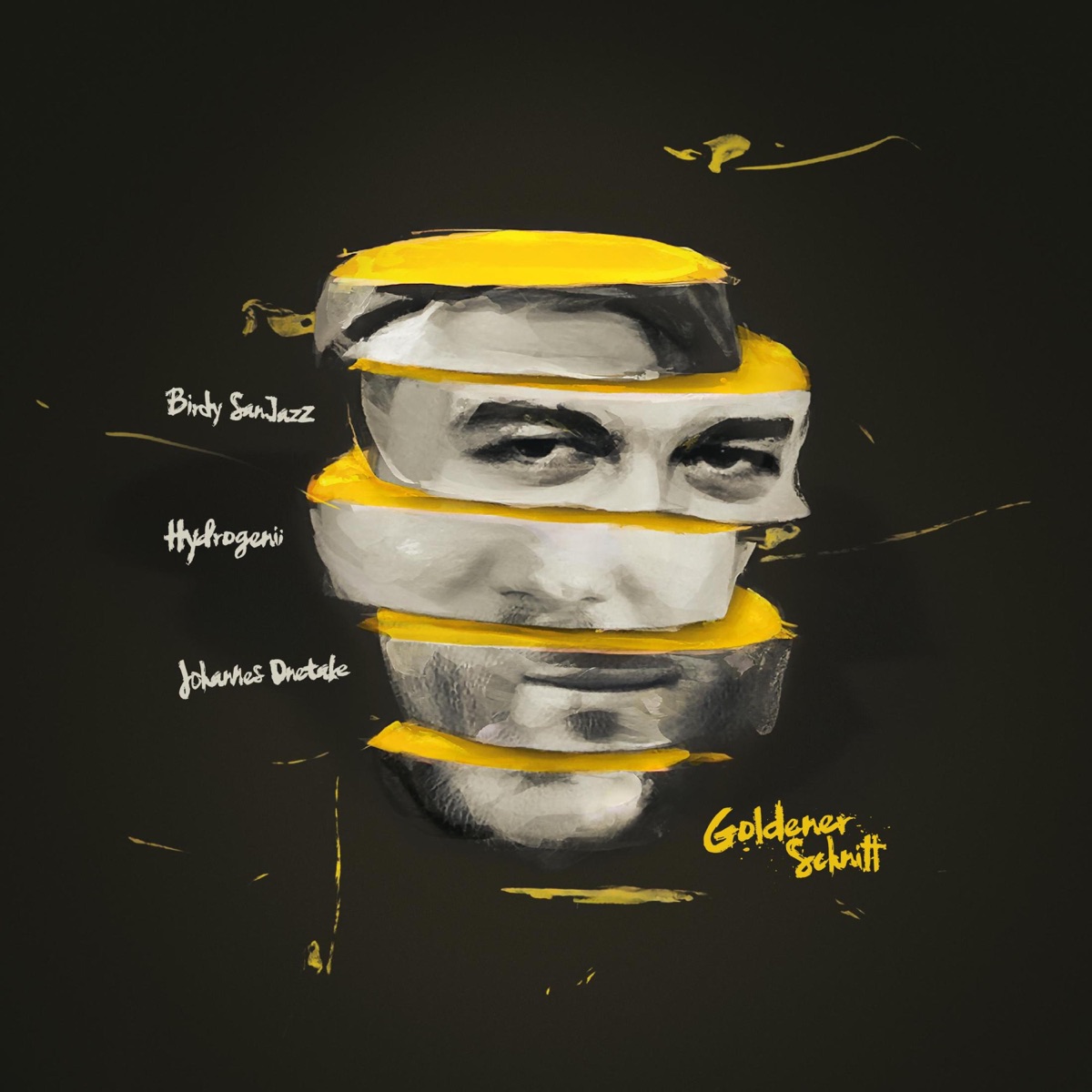 Über gestern (feat. DJ Crypt & K zum B) - Single by Hydrogenii, BiRdy SanJazz & Johannes OneTake album cover