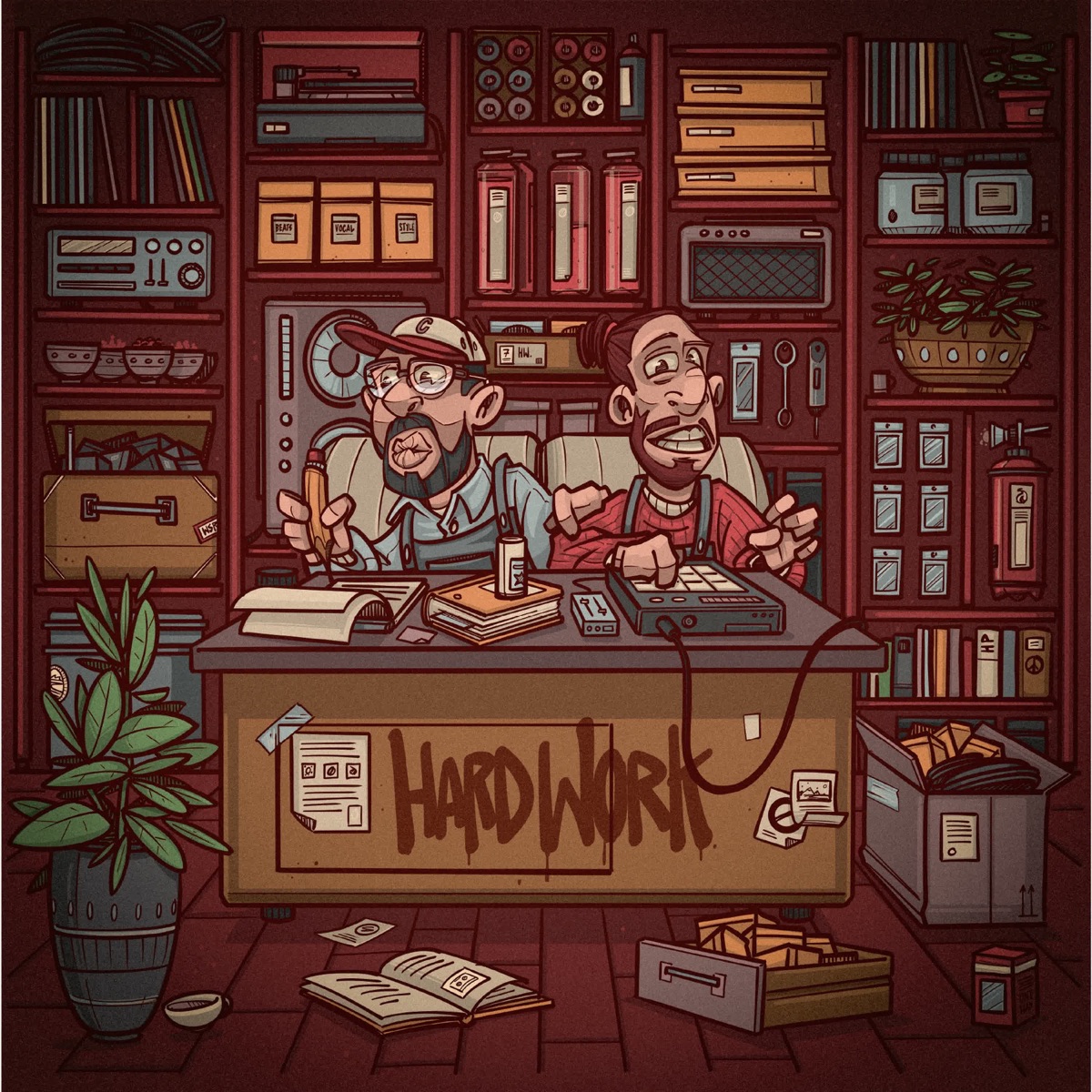 Hard Work by Classic Der Dicke & Funky Notes album cover