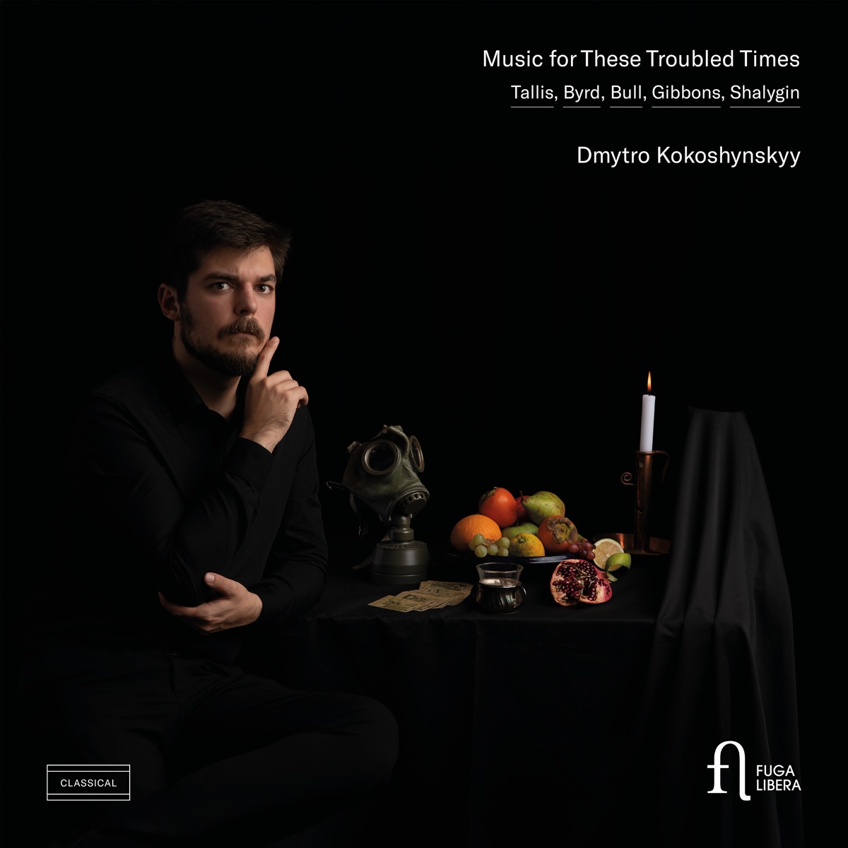 Music for These Troubled Times by Dmytro Kokoshynskyy album cover