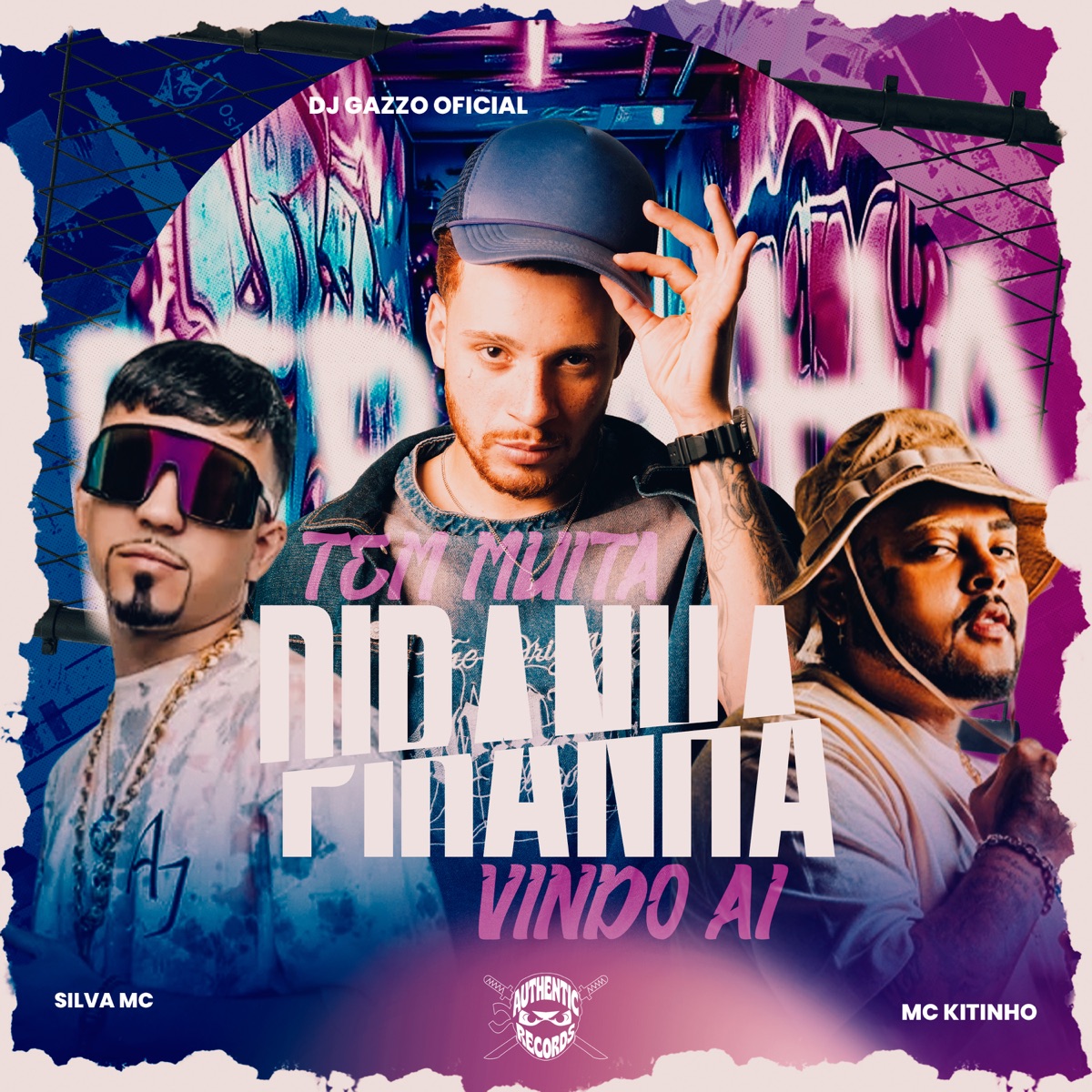 Tem Piranha Vindo Ai - Single by MC Kitinho & Silva Mc album cover