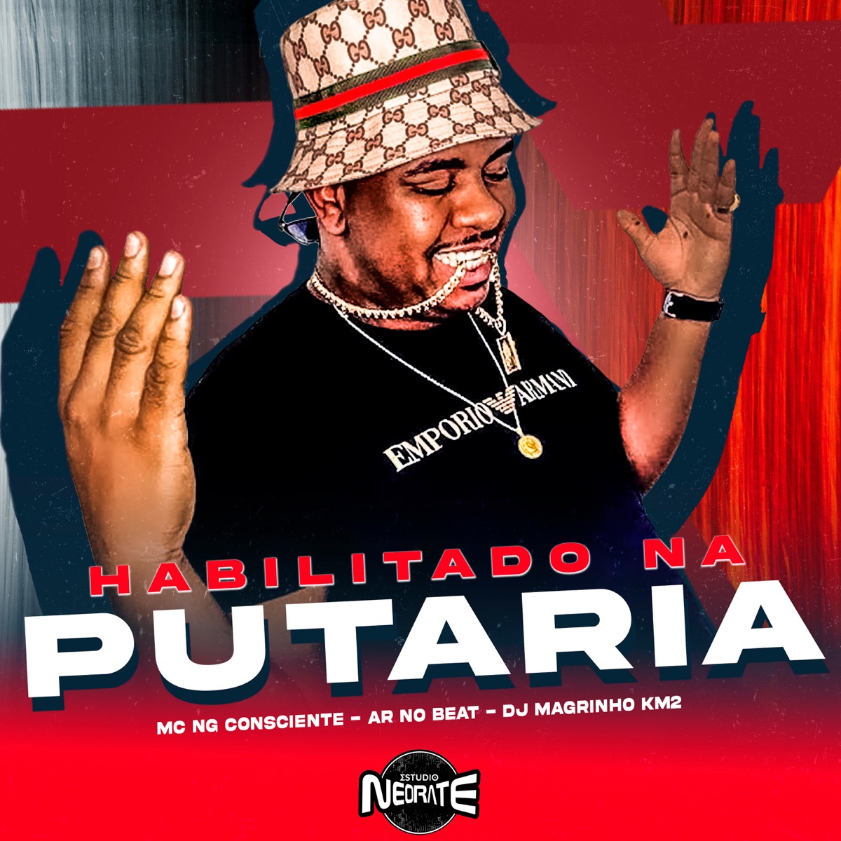 Habilitado na Putaria - Single by Dj Magrinho km2, Mc NG Consciente & A.R No Beat album cover