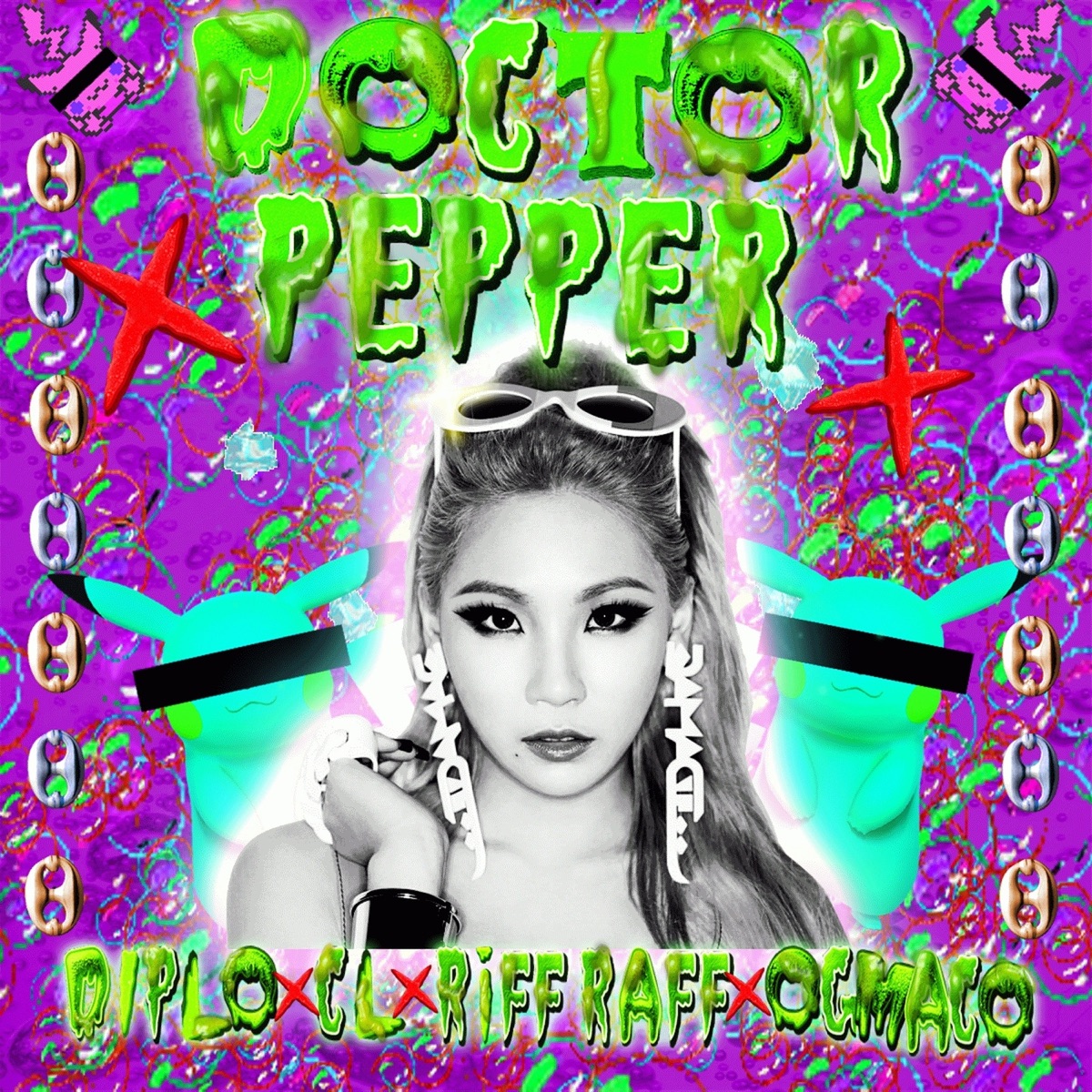 Doctor Pepper - Single by Diplo, CL, Riff Raff & OG Maco album cover