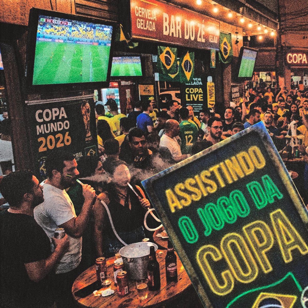 Assistindo o jogo da copa - Single by Marcos Mc, prod.bry4n & DG Pra Cima do Funk album cover