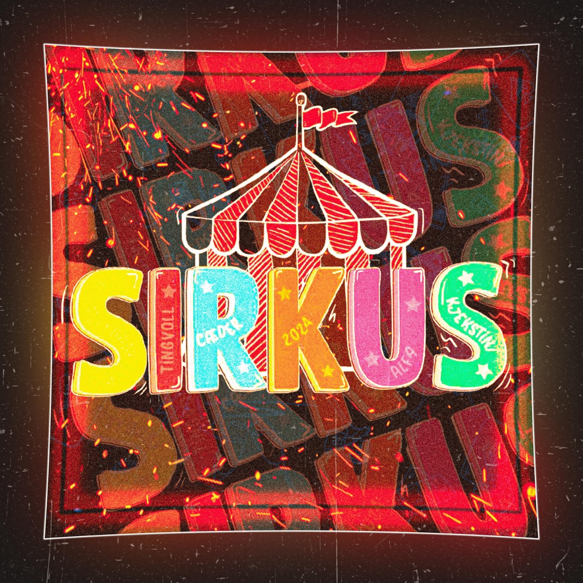 Sirkus 2024 (Cæder Og Snus) - Single by Fjelltopp album cover