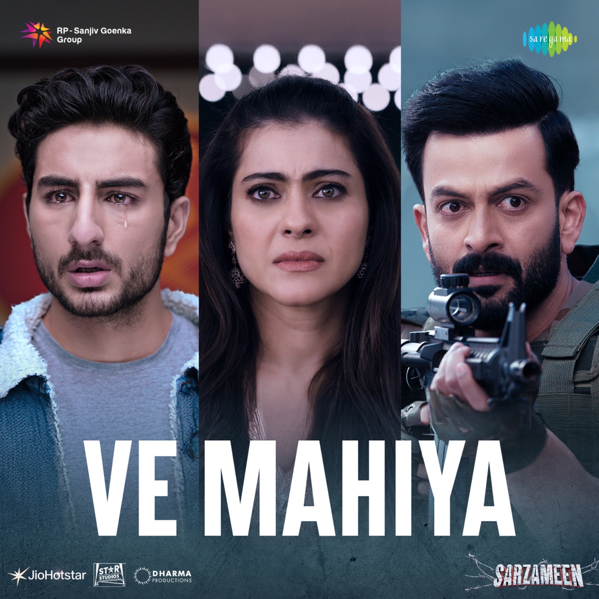 Ve Mahiya (From "Sarzameen") - Single by B. Praak, Kausar Munir & Vishal Khurana K album cover