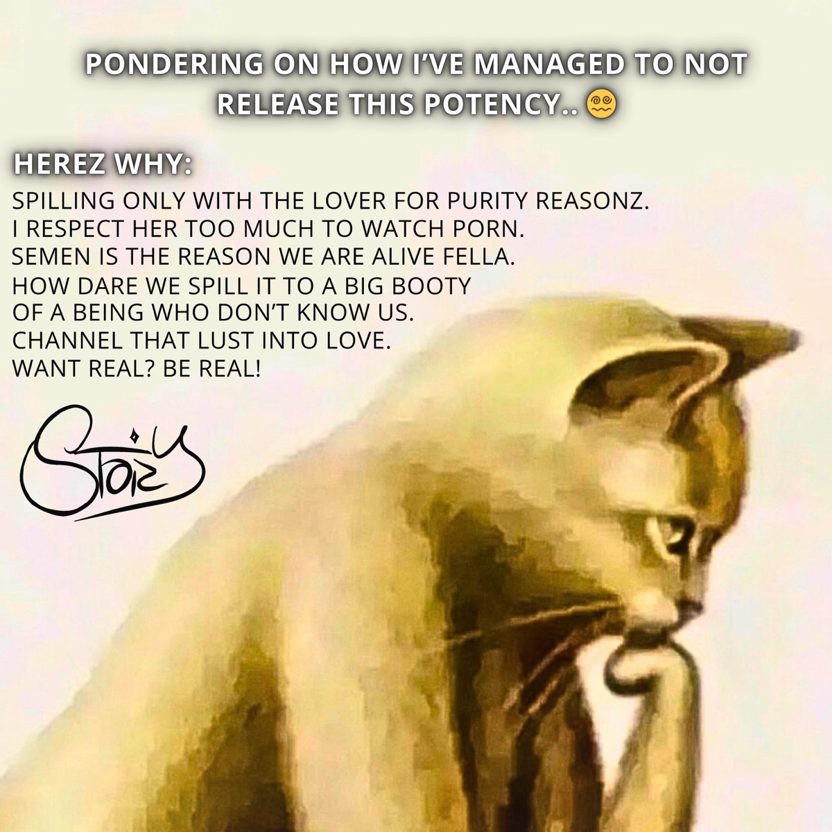 GAINING PURITY - Single by STOIZY album cover
