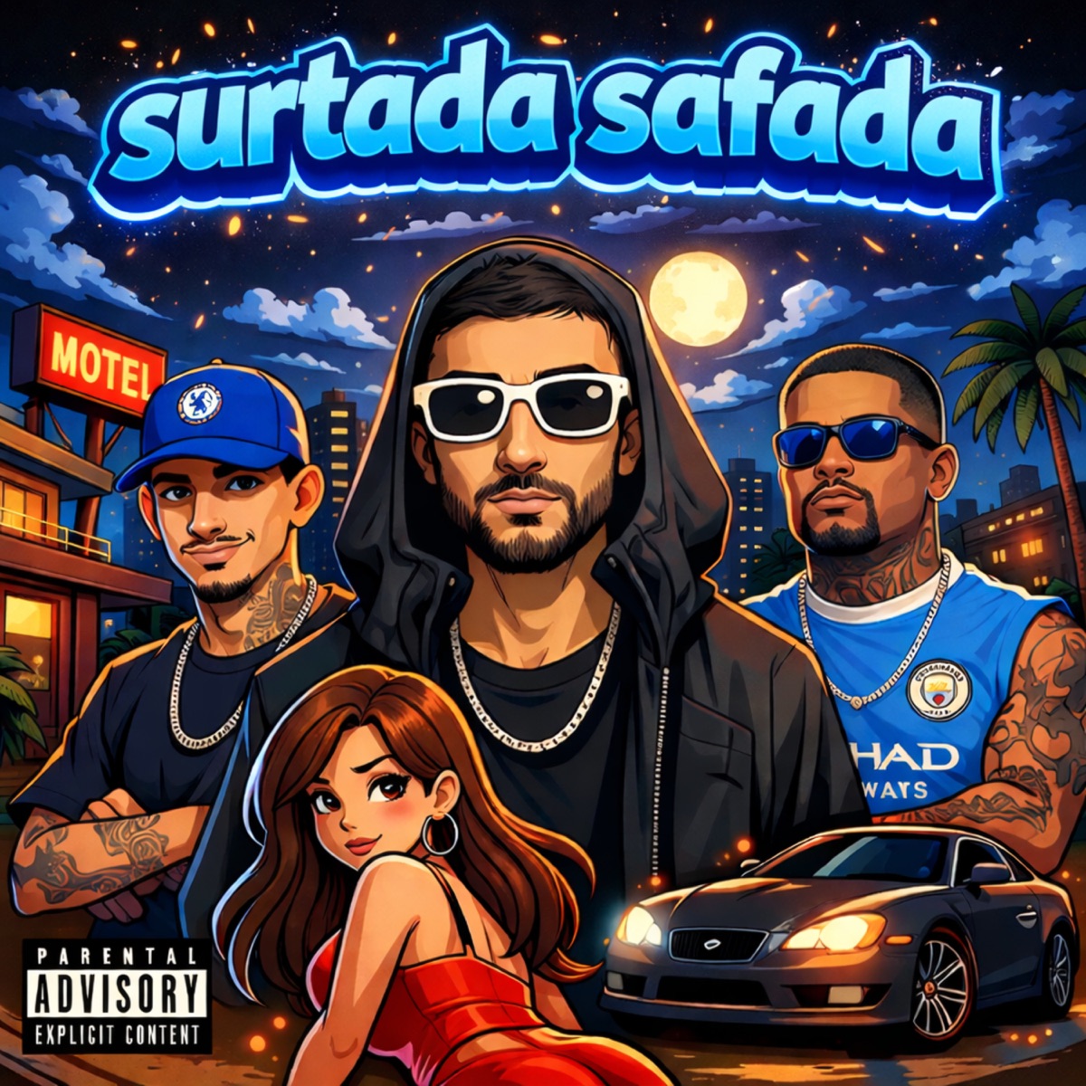 Surtada Safada - Single by Well & MC WG Original album cover