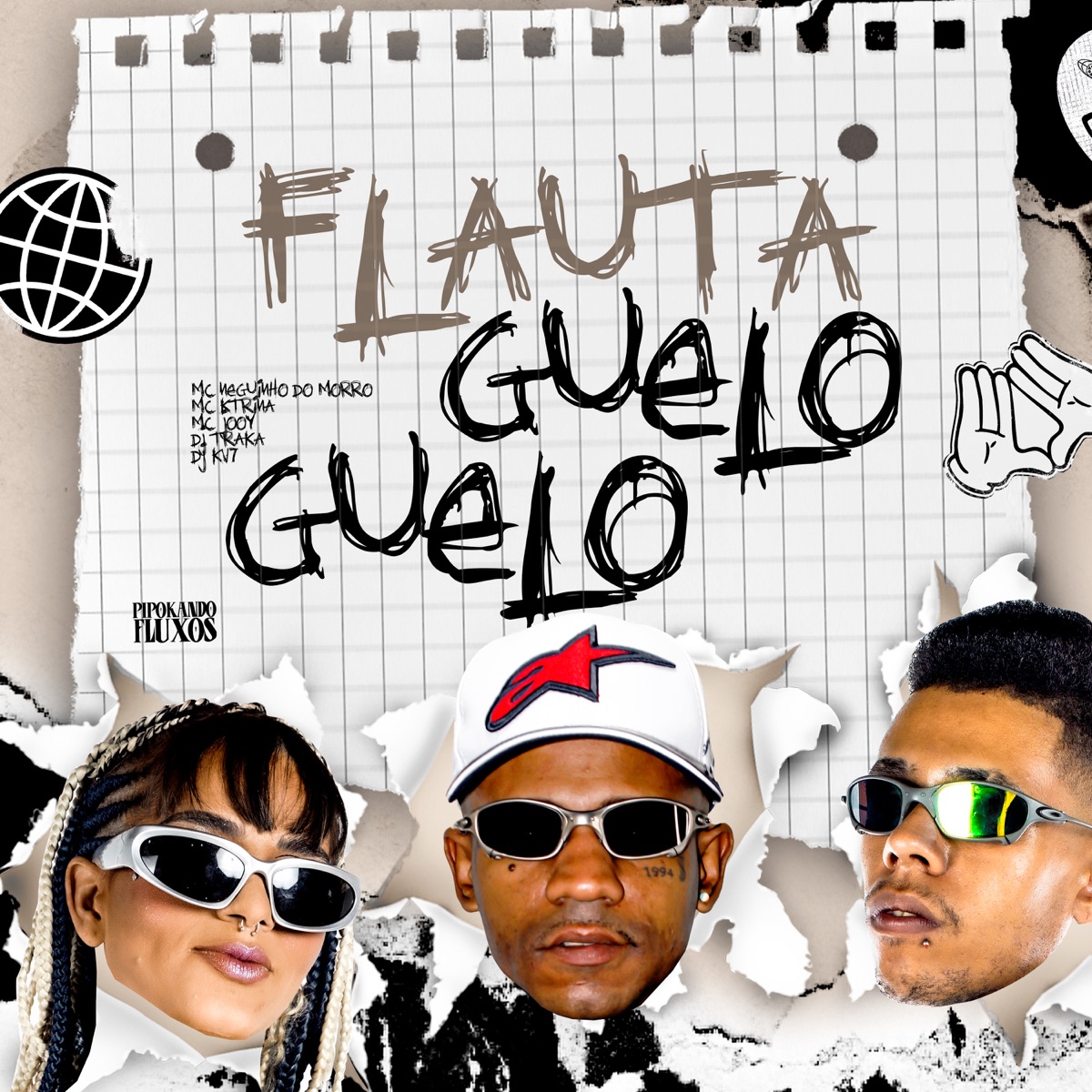 Flauta Guelo Guelo (feat. Mc Jooy) - Single by Mc Neguinho do Morro & MC KTRINA album cover
