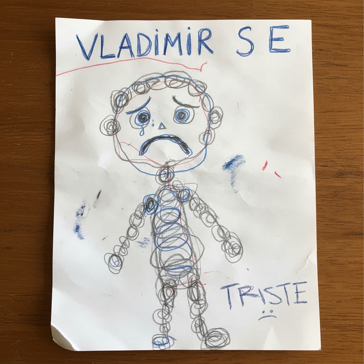 Triste - Single by Vladimir SE album cover