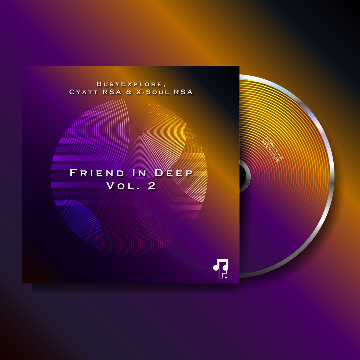 Friend in Deep Vol. 2 - EP by BusyExplore, Cyatt RSA & X-Soul RSA album cover