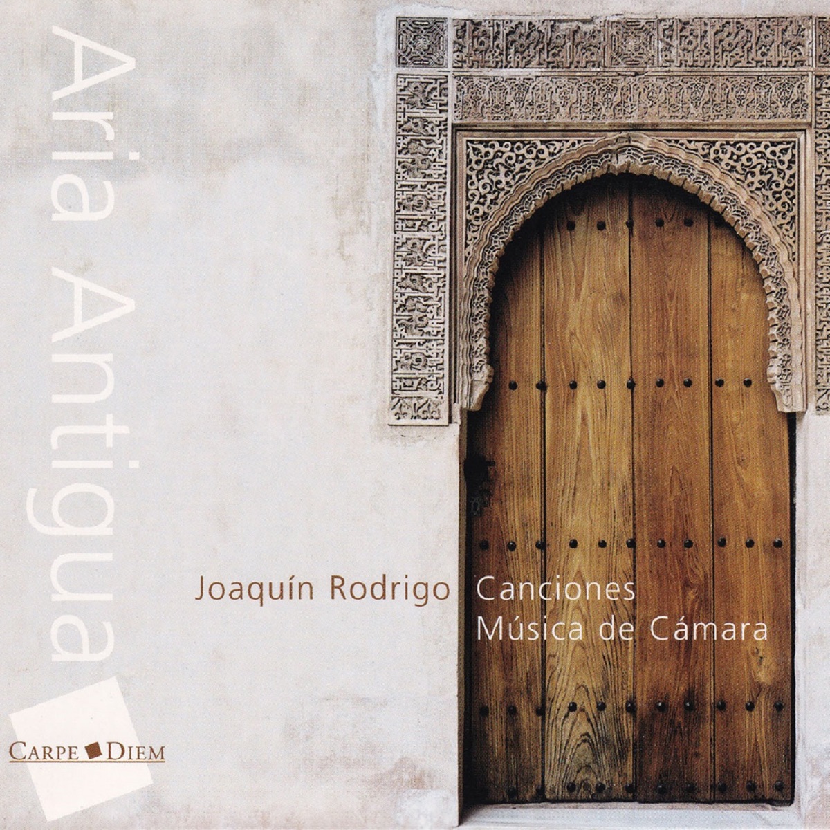 Aria Antigua (Joaquín Rodrigo: Canciones, Música de Cámara) by Christine Wolff, Beni Araki & Domenica Reetz album cover