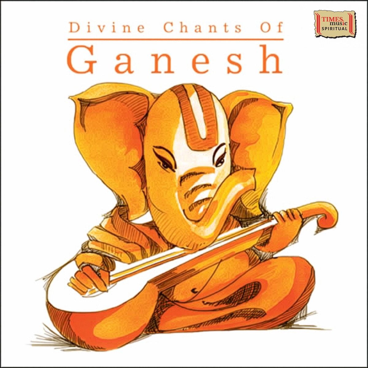 Divine Chants of Ganesh by Uma Mohan album cover