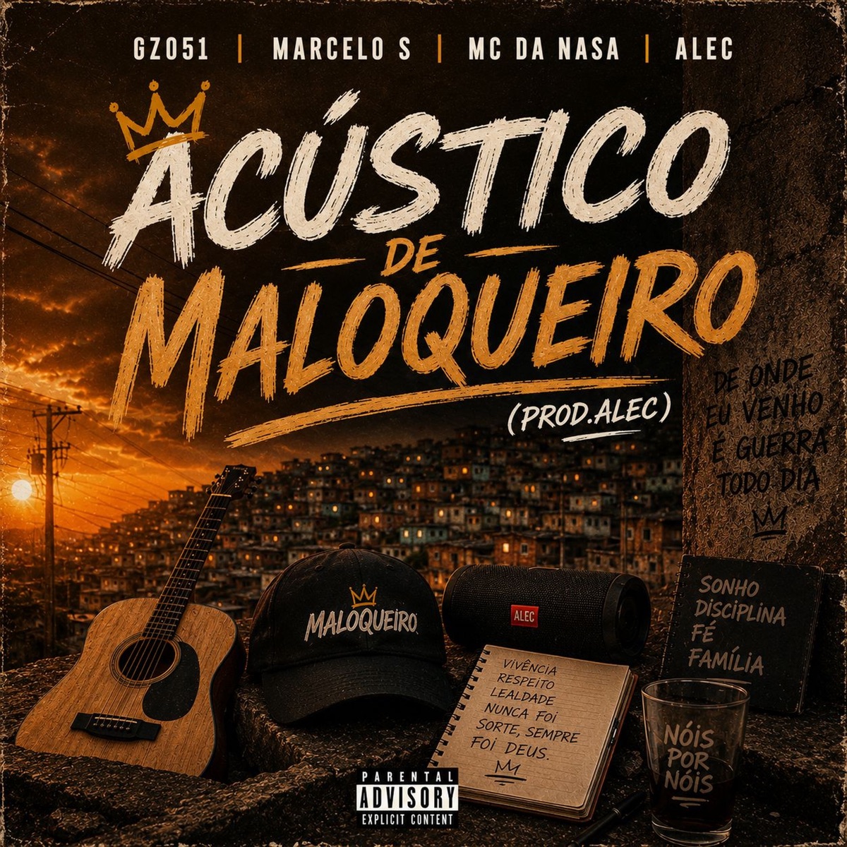 ACÚSTICO DE MALOQUEIRO - Single by Alec, GZ 051, MC da Nasa, Marcelo_S051 & Prod ALEC album cover